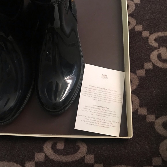 COACH Rain Boots *Like New* - Picture 5 of 7